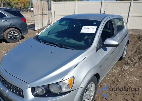 2012 Chevrolet Sonic 2Lt z USA, uszkodzony, nr VIN 1G1JC6SH1C4120056